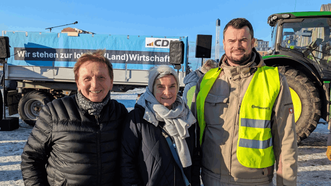 Bauernproteste in Wismar
