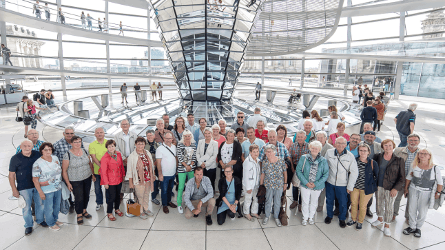 Besuchergruppe aus dem Wahlkreis im Deutschen Bundestag